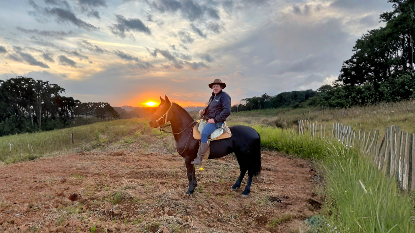 Entenda como os cavalos como hobby promovem bem-estar e exigem atenção essencial no dia a dia, segundo Altevir Seidel.