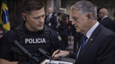 Ernesto Kenji Igarashi destaca o planejamento de segurança em ambientes politicamente sensíveis.