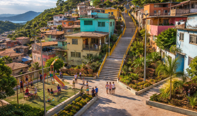 Urbanismo Social em Niterói: como o Programa Vida Nova no Morro redefine a arquitetura nas comunidades