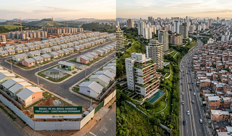 Brasil anuncia 85 mil novas moradias populares, mas debate sobre desigualdade urbana continua