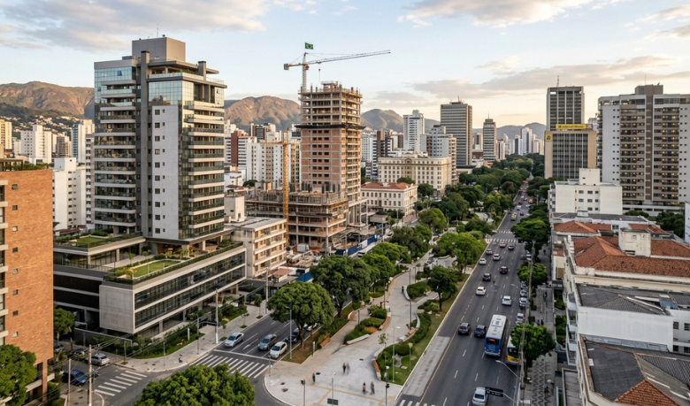 Centro de Belo Horizonte pode ganhar novos prédios e moradias com requalificação urbana aprovada em 2026
