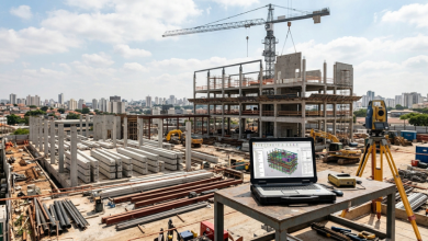 Construção civil acelera industrialização e BIM ganha espaço para reduzir desperdícios e aumentar produtividade nas obras